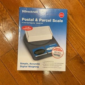 Brecknell Model 311 -- 11 lb. Postal/Shipping Scale, Round Platform